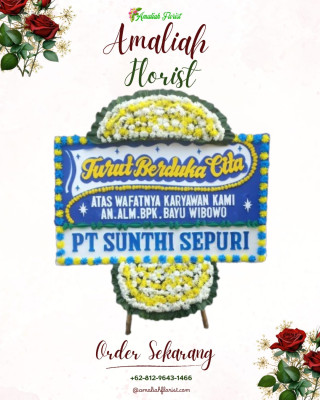 Papan Bunga Duka di Pasirwangi