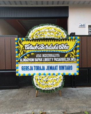 Papan Bunga Duka di Pasirwangi