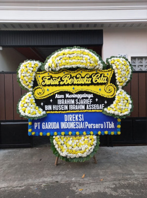 Papan Bunga Duka di Pasirwangi