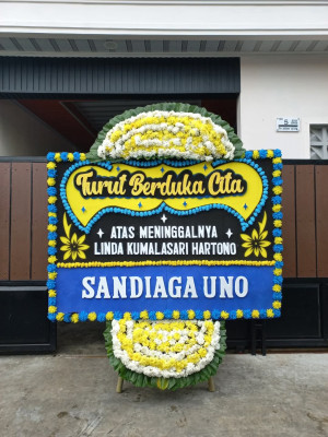 Papan Bunga Duka di Pasirwangi