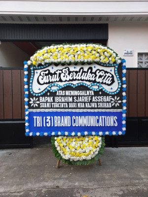 Papan Bunga Duka di Pasirwangi